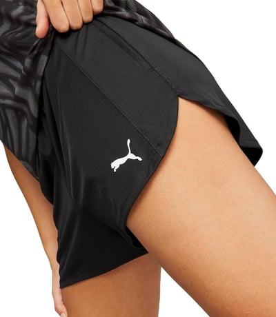 Puma Train All Day Knit Kadın Şort Siyah