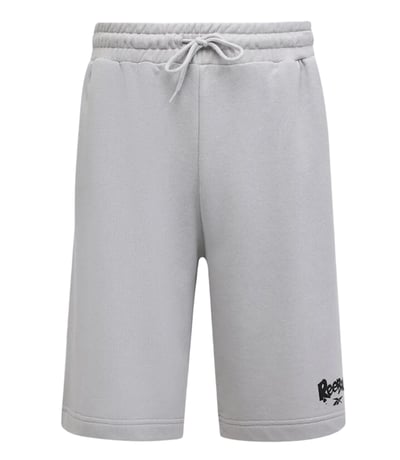 Reebok New ID Oversize GFX Şort Gri