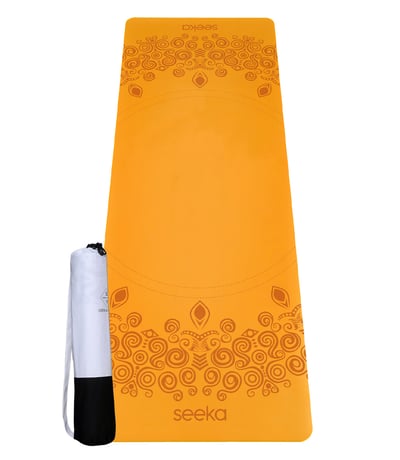Seeka Yoga Pro Serisi Rise Yoga Matı Turuncu