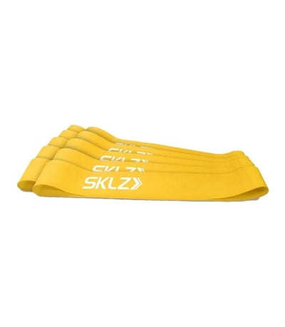 Sklz Mini Direnç Bandı 10'Lu Paket Sarı-Hafif