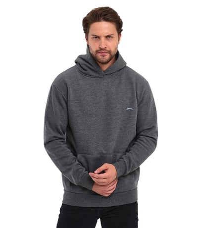 Slazenger Kapena Sweatshirt Koyu Gri
