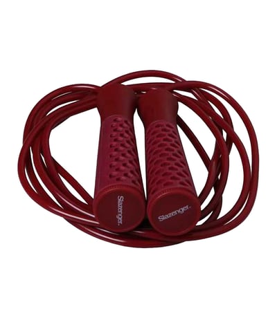 Slazenger Petek Elcikli Ayarlarlanabilir Atlama İpi 2,75 Metre Bordo