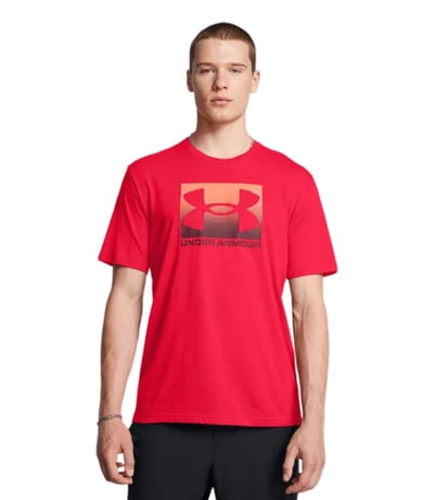 Under Armour Boxed Sports Updated Kısa Kollu T-Shirt Kırmızı