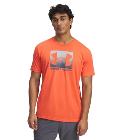 Under Armour Boxed Sports Updated Kısa Kollu T-Shirt Turuncu