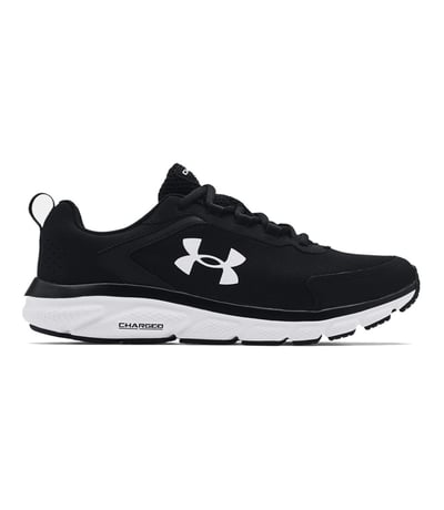 Under Armour Charged Assert 9 Ayakkabı Siyah Beyaz