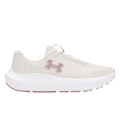 Under Armour Charged Surge 4 Kadın Ayakkabı Beyaz Pembe