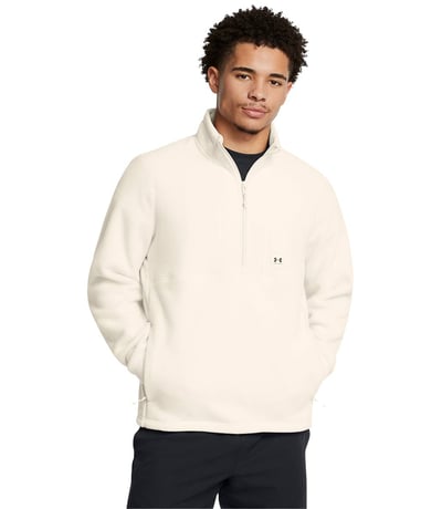 Under Armour Expanse Fleece Yarım Fermuarlı Sweatshirt Beyaz