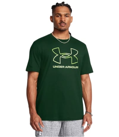 Under Armour GL Foundation Update T-Shirt Koyu Yeşil