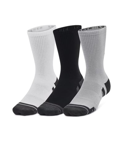 Under Armour Performance Tech 3'Lü Paket Crew Çorap Gri