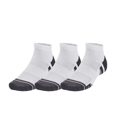 Under Armour Performance Tech 3'Lü Paket Low Cut Çorap Beyaz