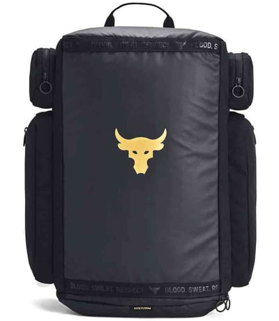 Under Armour Project Rock Duffle Sırt Çantası Siyah Gold