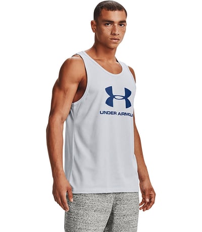 Under Armour Sportstyle Logo Atlet Açık Gri