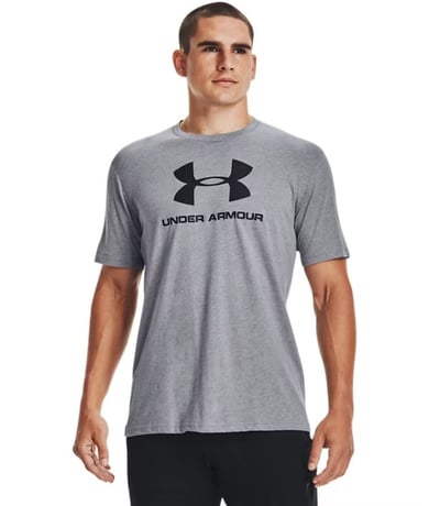 Under Armour Sportstyle Logo T-Shirt Gri