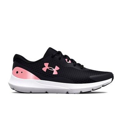 Under Armour Surge 3 Kadın Ayakkabı Siyah Pembe
