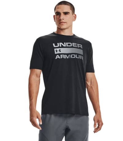 Under Armour Team Issue Wordmark T-Shirt Siyah Gri