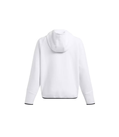 Under Armour Unstoppable Fleece Kad n Fermuarl Sweatshirt Beyaz Fitmoda