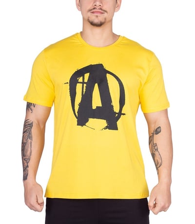 Universal Animal Logo T-Shirt Sarı
