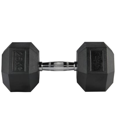Valeo Hex Kauçuk Dambıl 25 Kilo