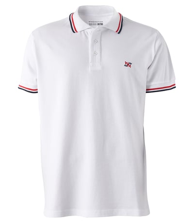 Windmotion Pucino Polo Yaka T-Shirt Beyaz