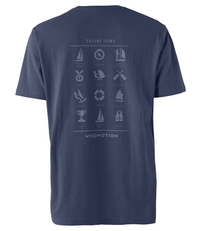 Windmotion Tobias Kısa Kollu T-Shirt Lacivert